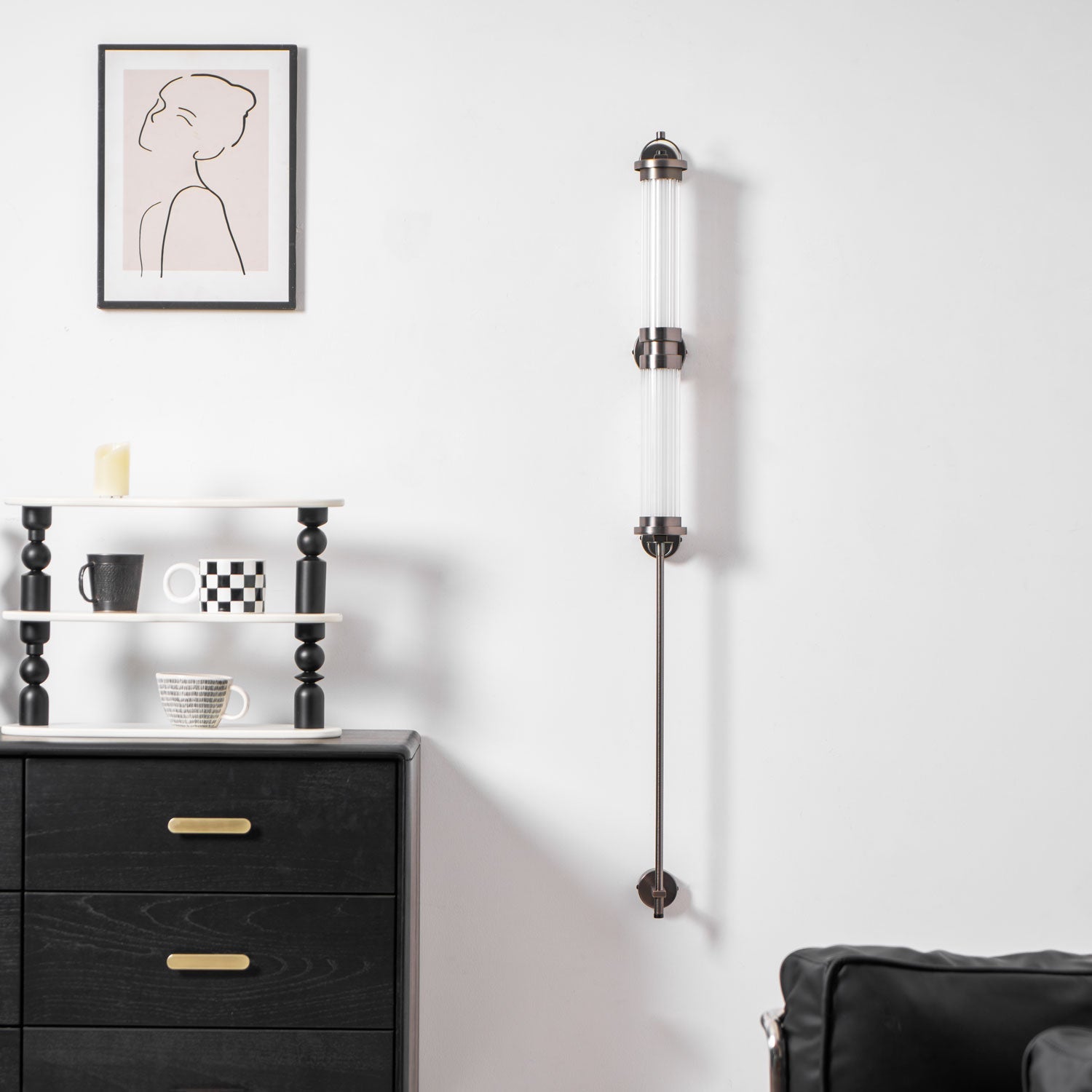 Meridian Vertical Wall Sconce - Blowlighting