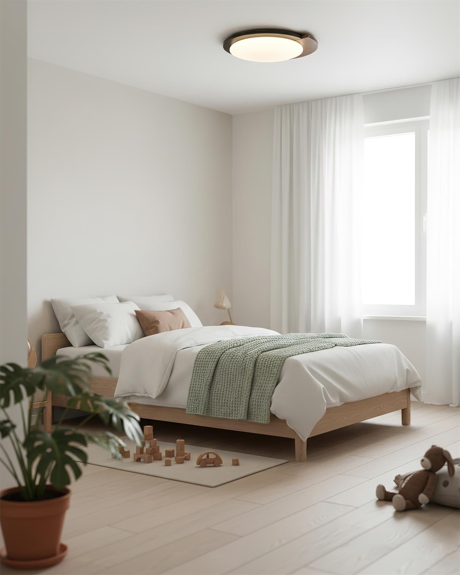 Semicircle Modern Metal Ceiling Lamp