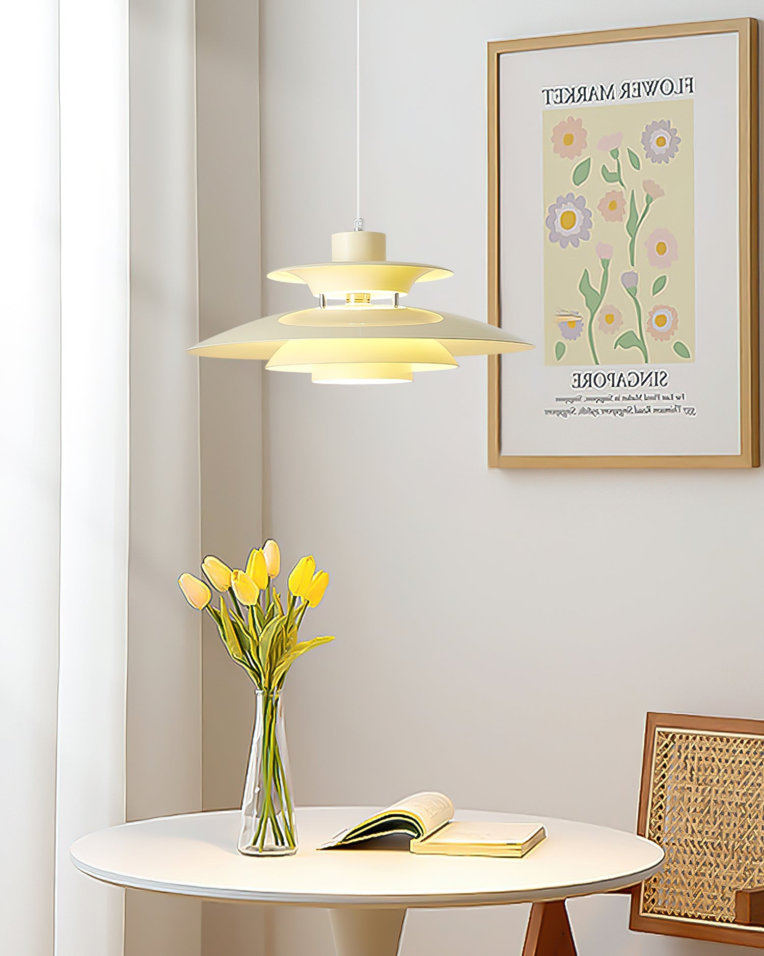 Equinox Modern Saucer Pendant Lamp