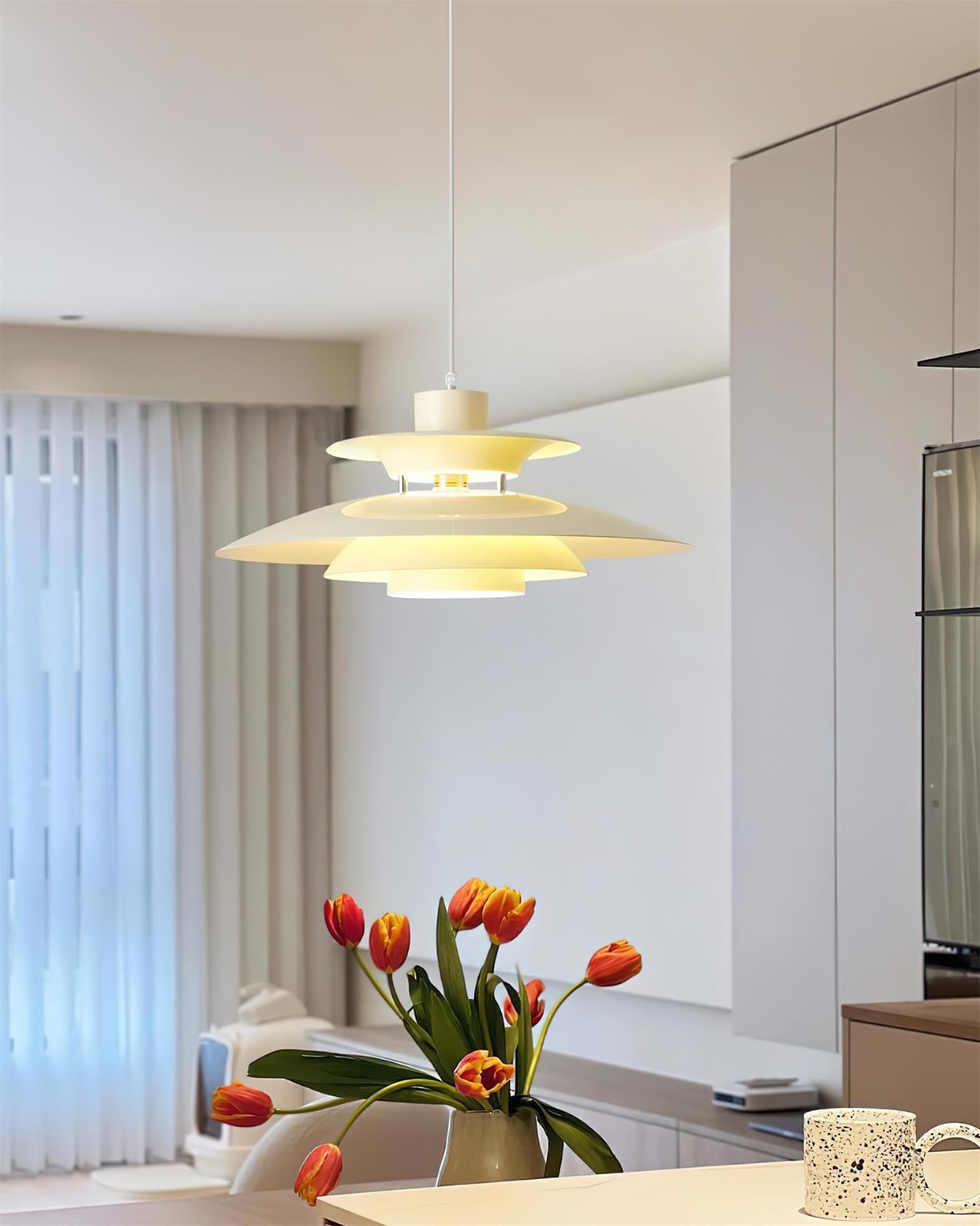 Equinox Modern Saucer Pendant Lamp