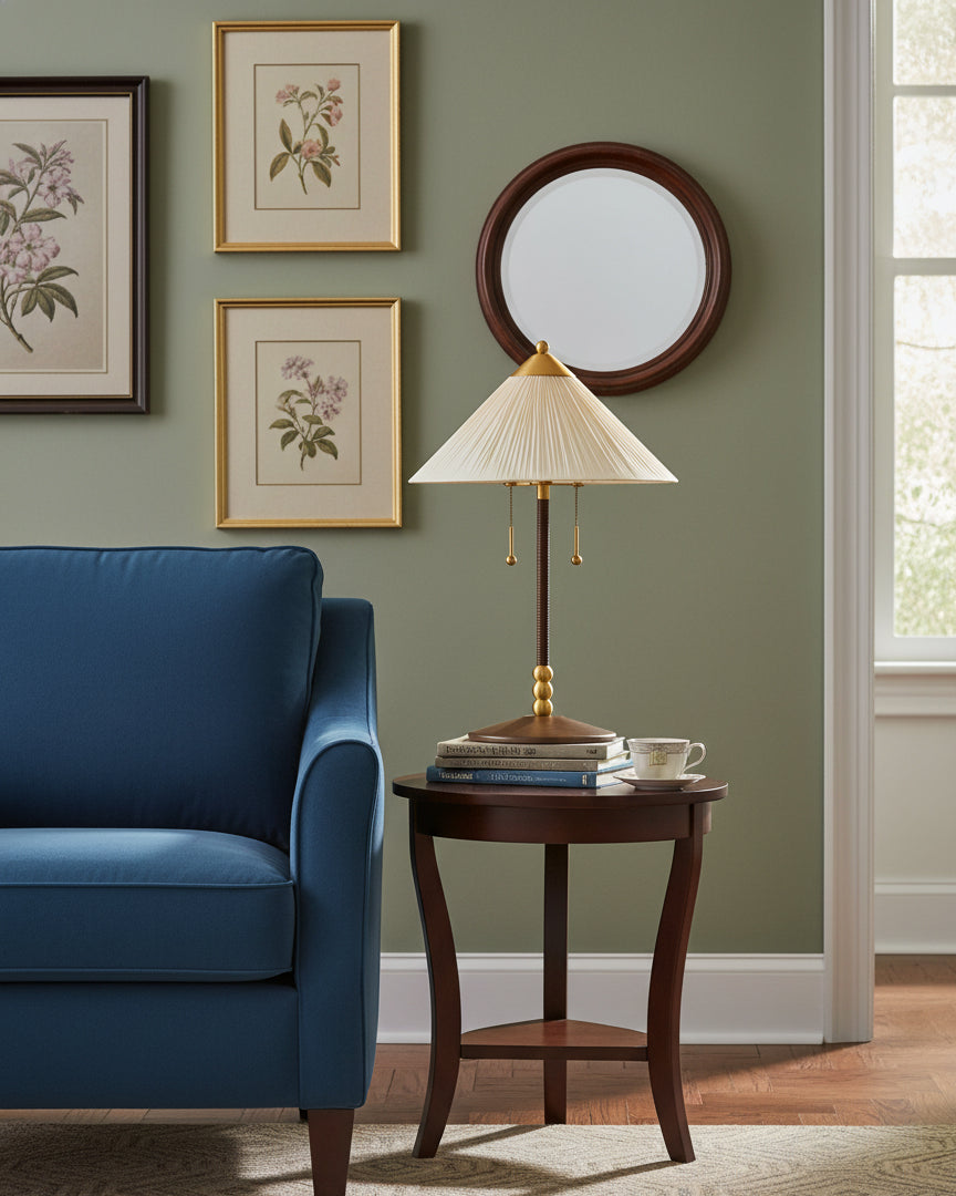 Merona Oriental Rattan Table Light