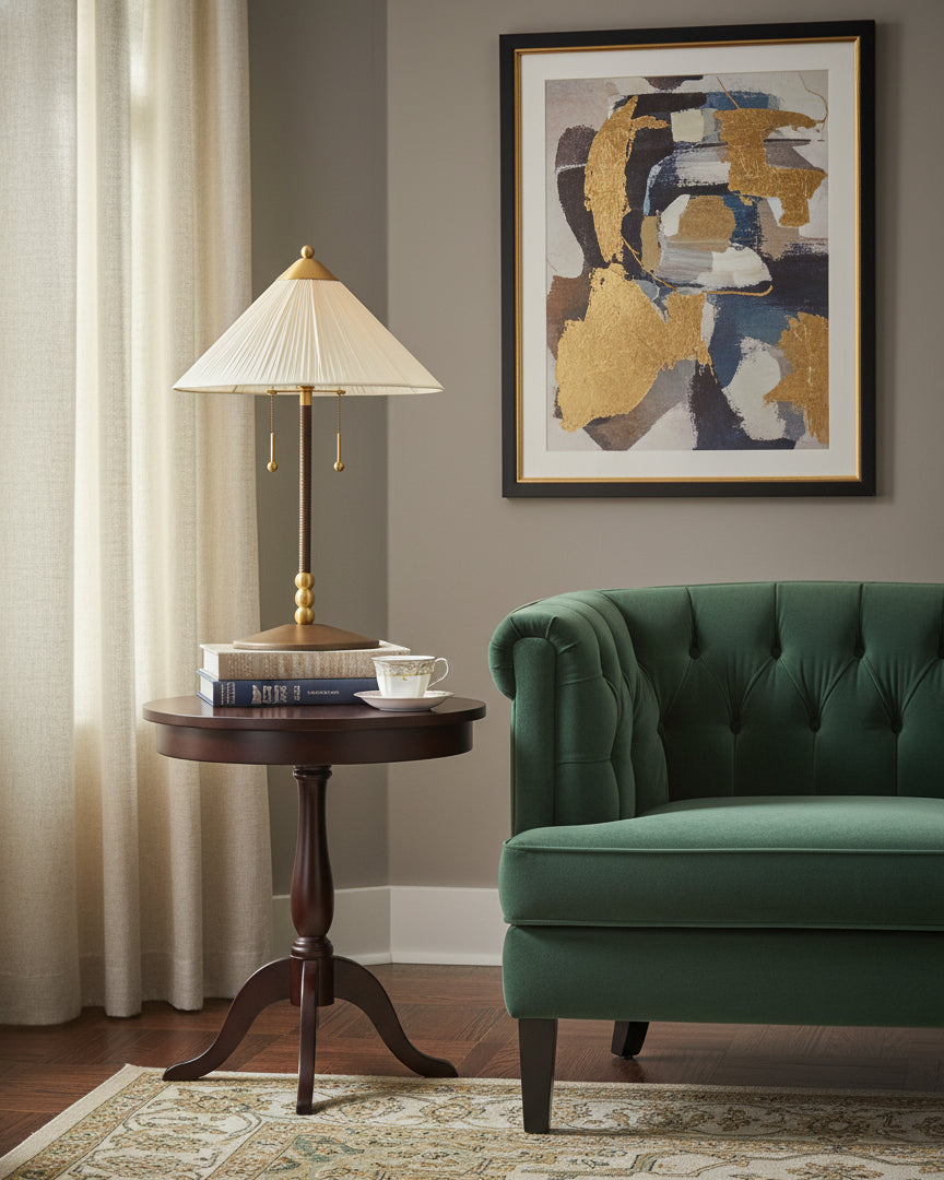 Merona Oriental Rattan Table Light