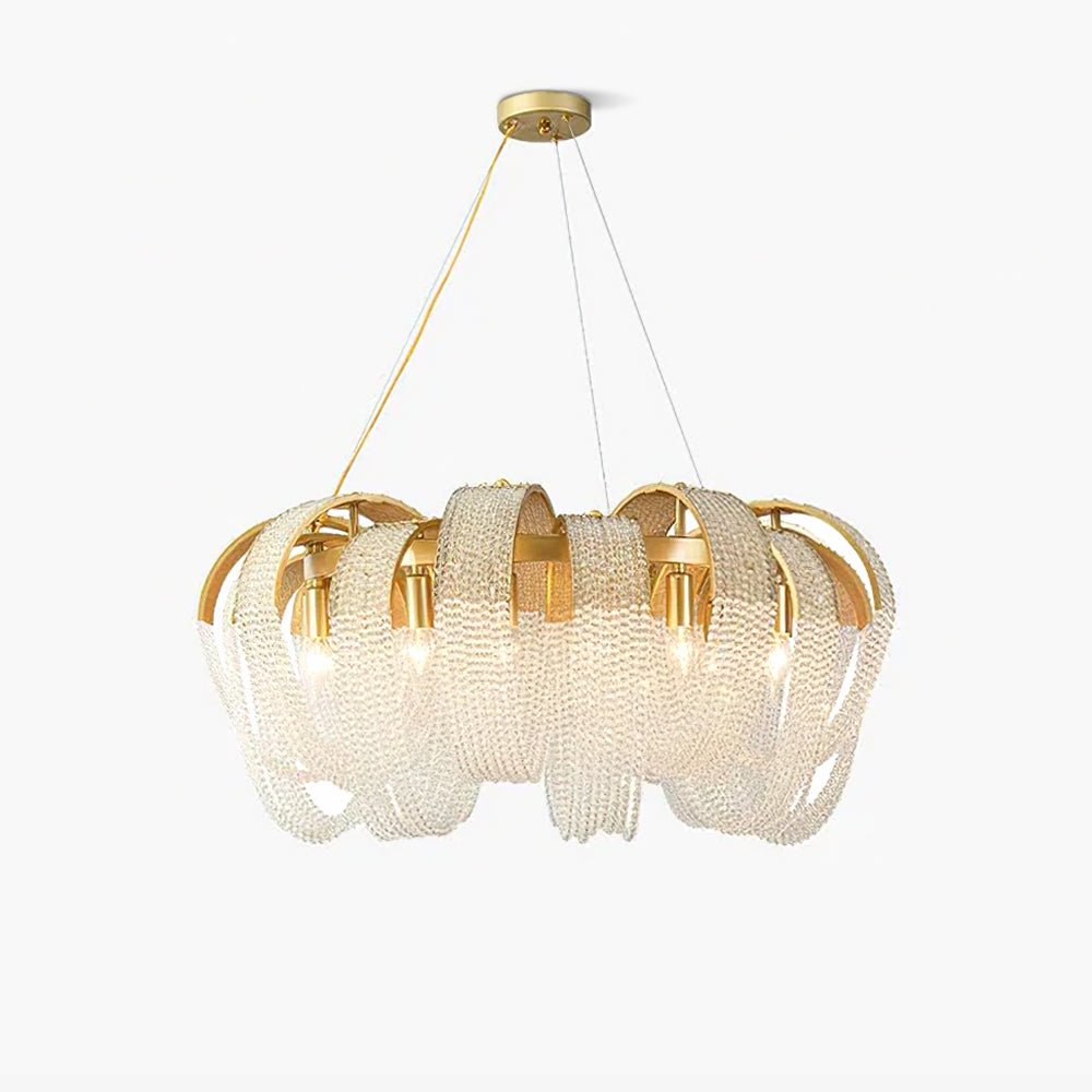 Mesh Crystal Chandelier - Blowlighting