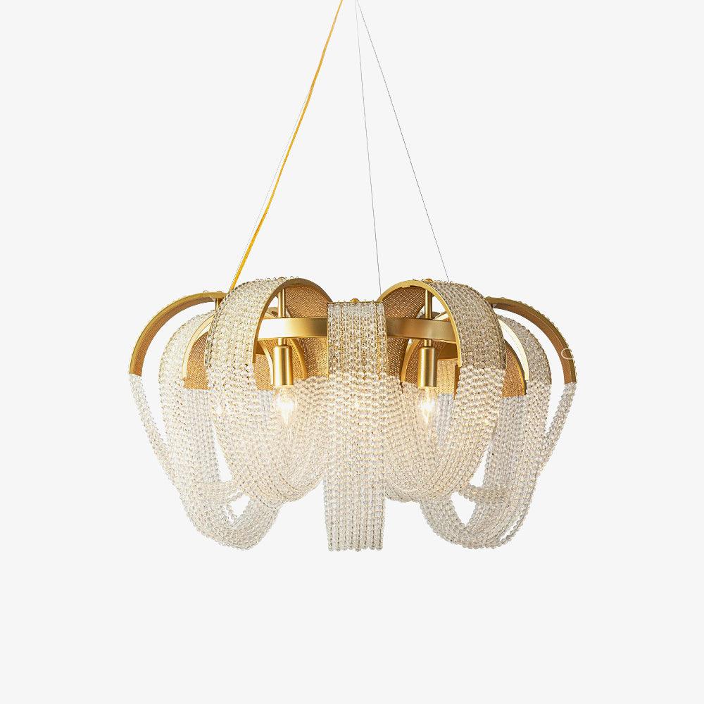 Mesh Crystal Chandelier - Blowlighting