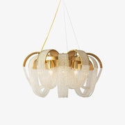 Mesh Crystal Chandelier - Blowlighting