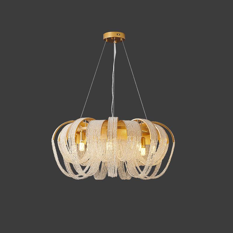 Mesh Crystal Chandelier - Blowlighting