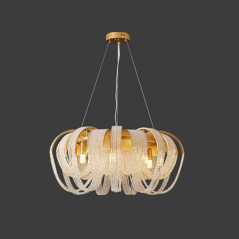 Mesh Crystal Chandelier - Blowlighting