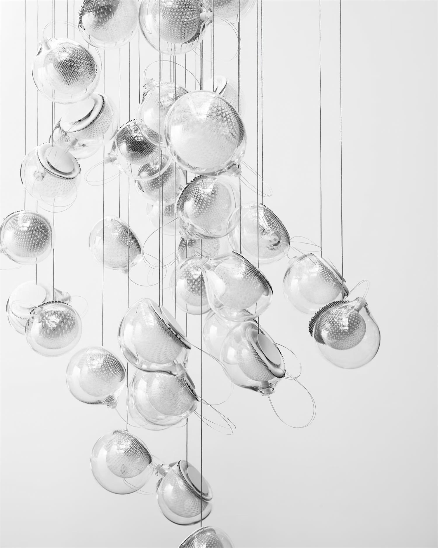 Mesh Glass Pendant Light - Blowlighting