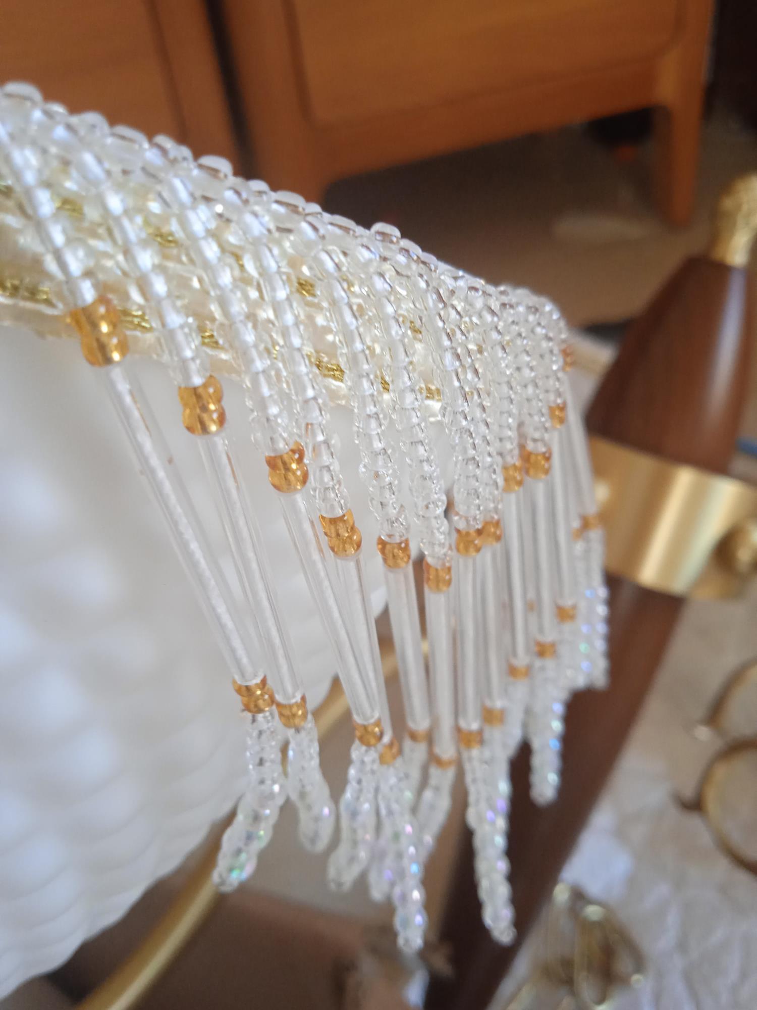 Aurora Chandelier Tassel Glass Vintage - Blowlighting