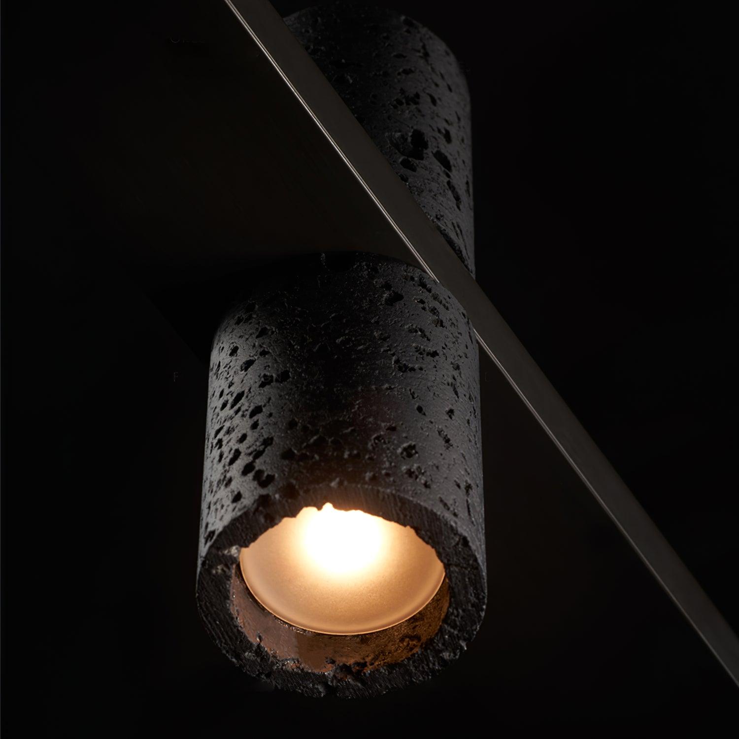Aurora Pendant Lamp Parallel Stone Minimalist - Blowlighting