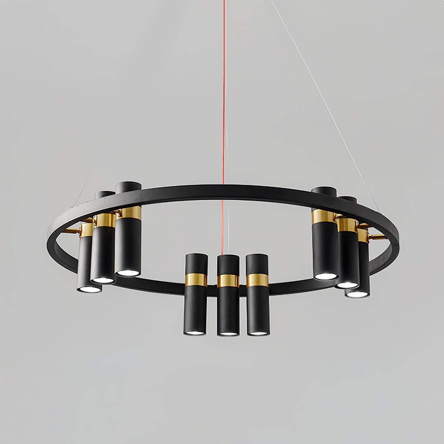 Nova Industrial Acrylic Chandelier - Blowlighting