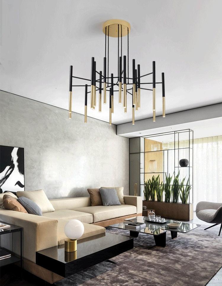 Tubular Chandelier - Blowlighting