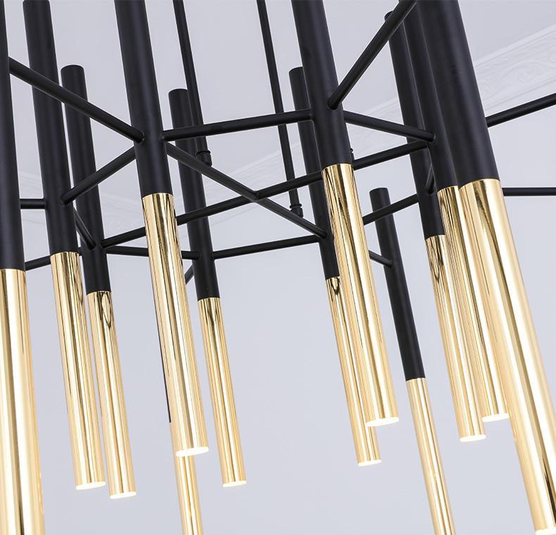 Tubular Chandelier - Blowlighting