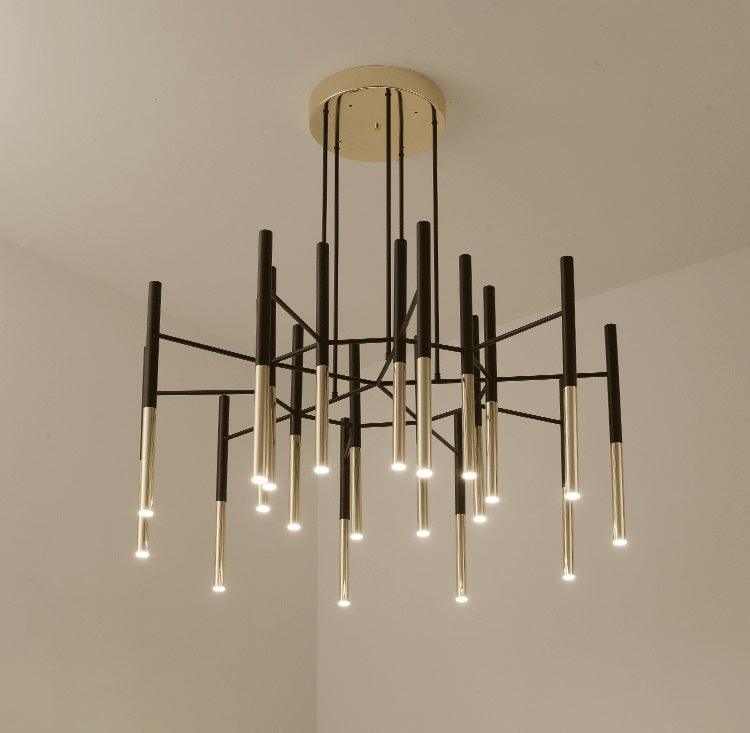 Tubular Chandelier - Blowlighting