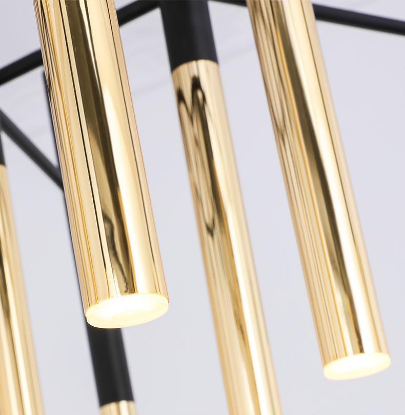 Tubular Chandelier - Blowlighting