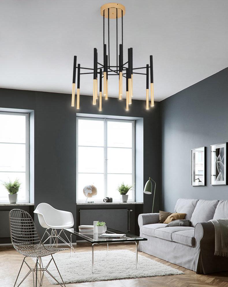 Tubular Chandelier - Blowlighting