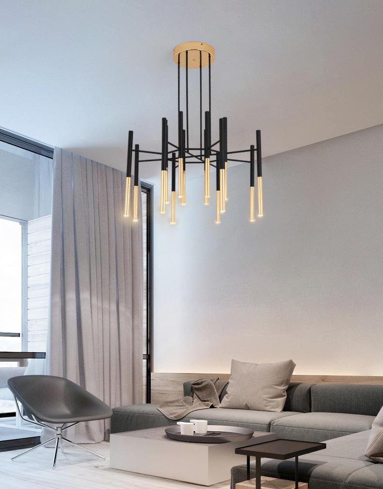 Tubular Chandelier - Blowlighting