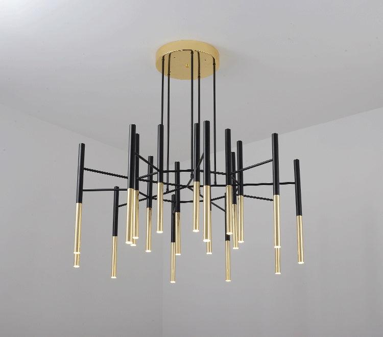 Tubular Chandelier - Blowlighting