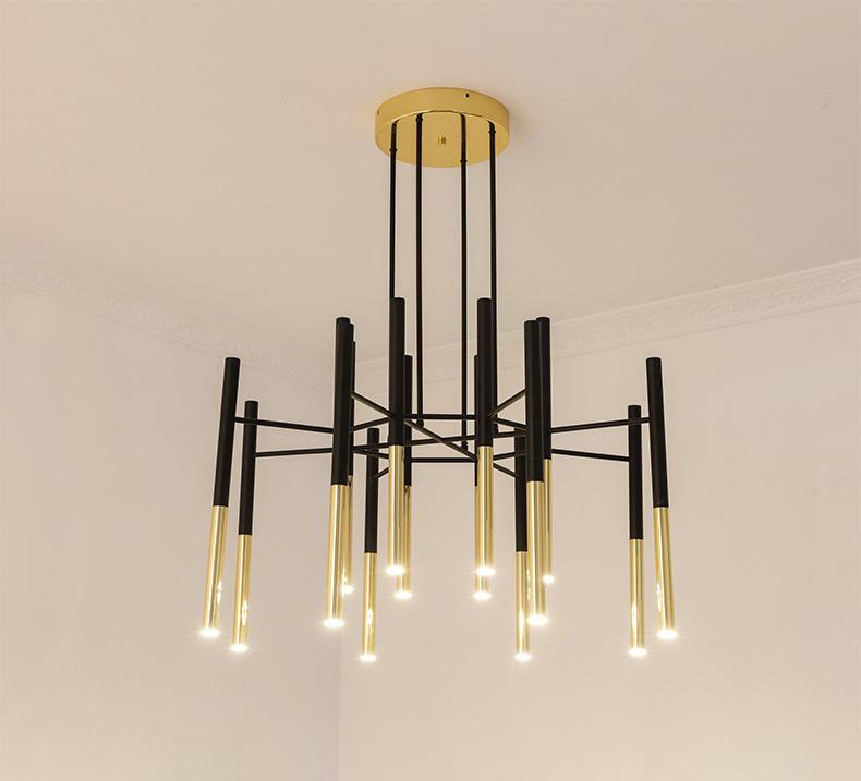 Tubular Chandelier - Blowlighting