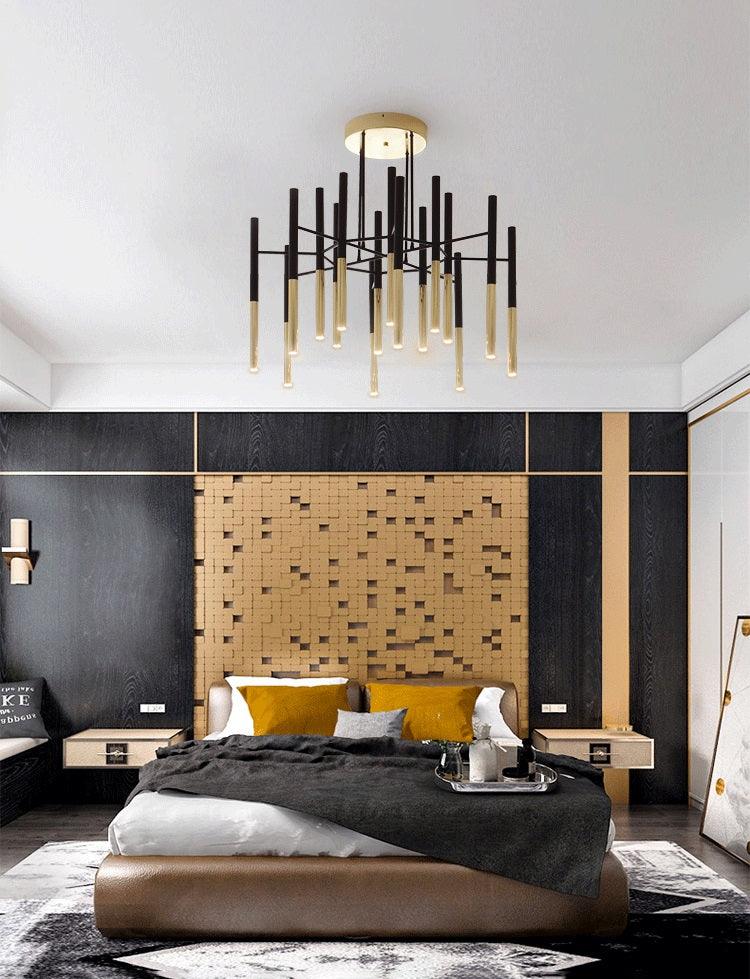 Tubular Chandelier - Blowlighting