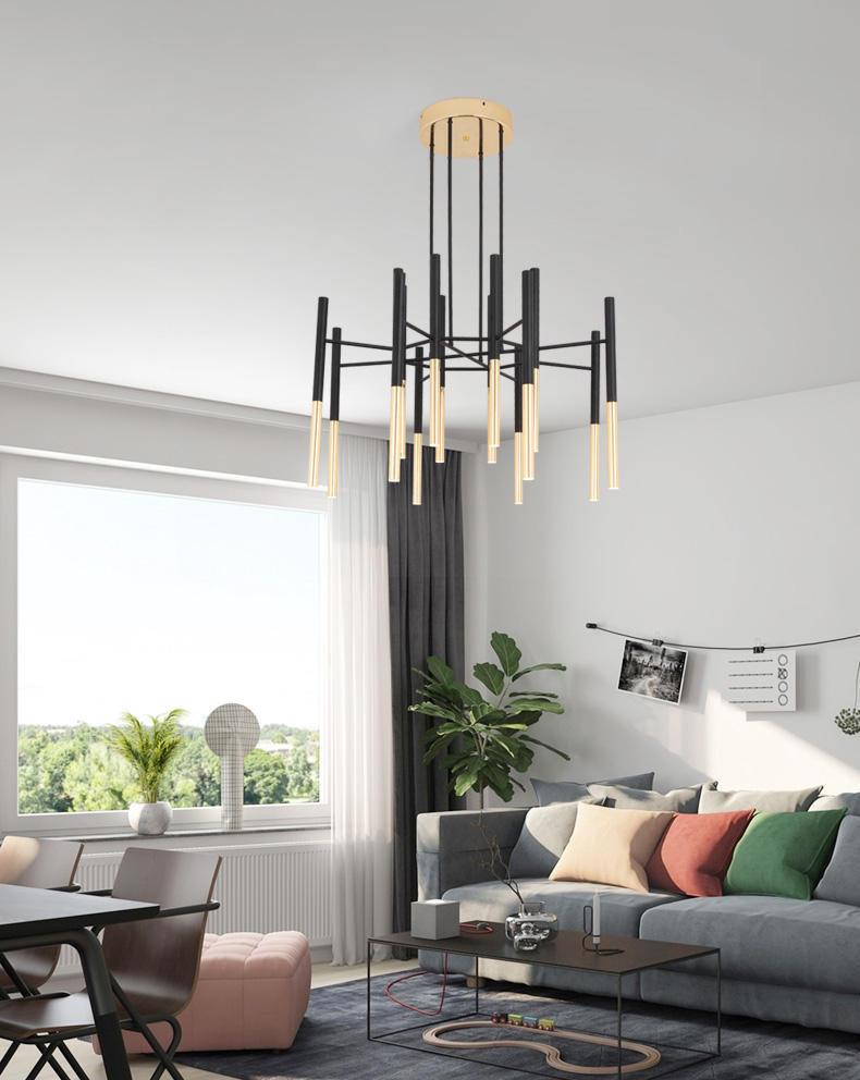 Tubular Chandelier - Blowlighting