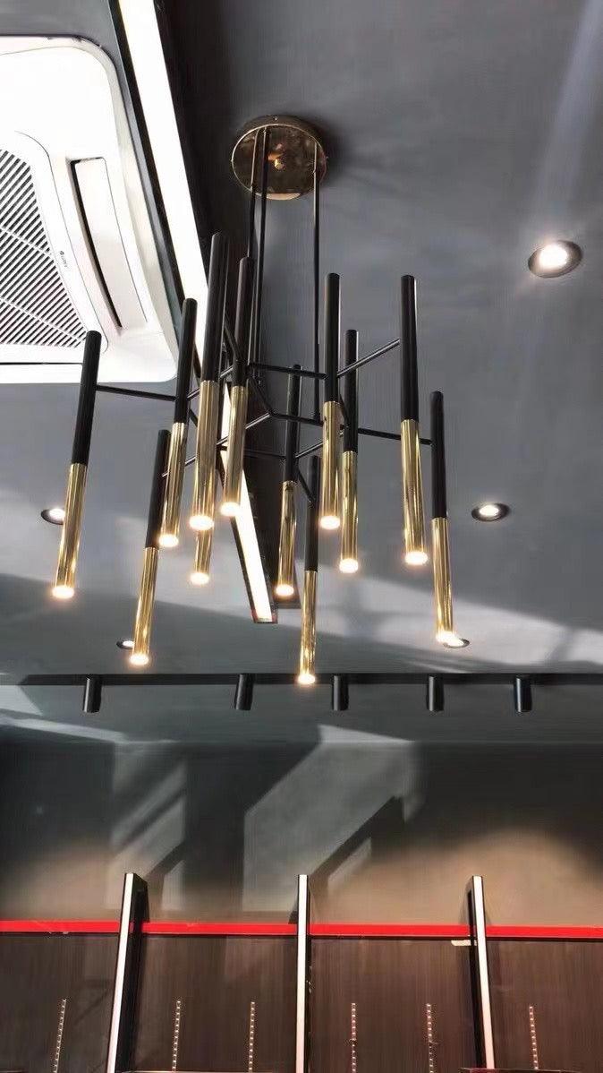 Tubular Chandelier - Blowlighting