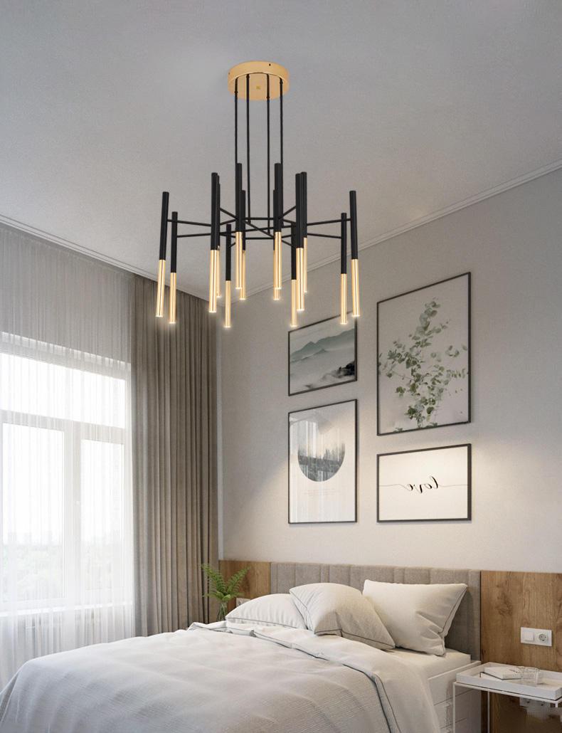 Tubular Chandelier - Blowlighting