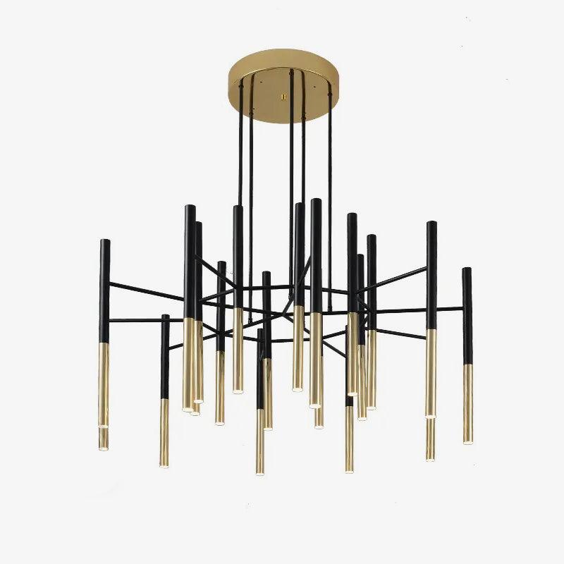 Tubular Chandelier - Blowlighting
