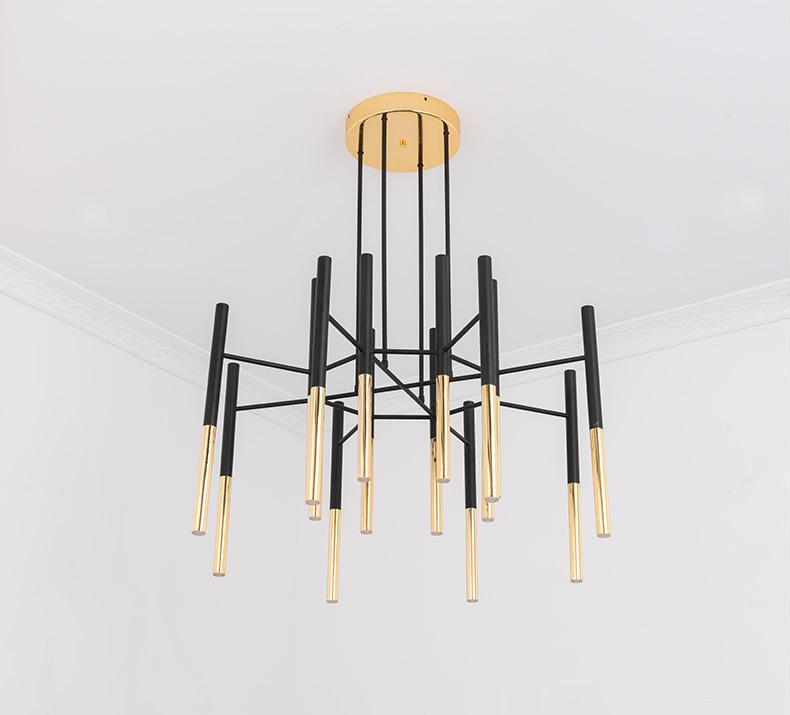 Tubular Chandelier - Blowlighting