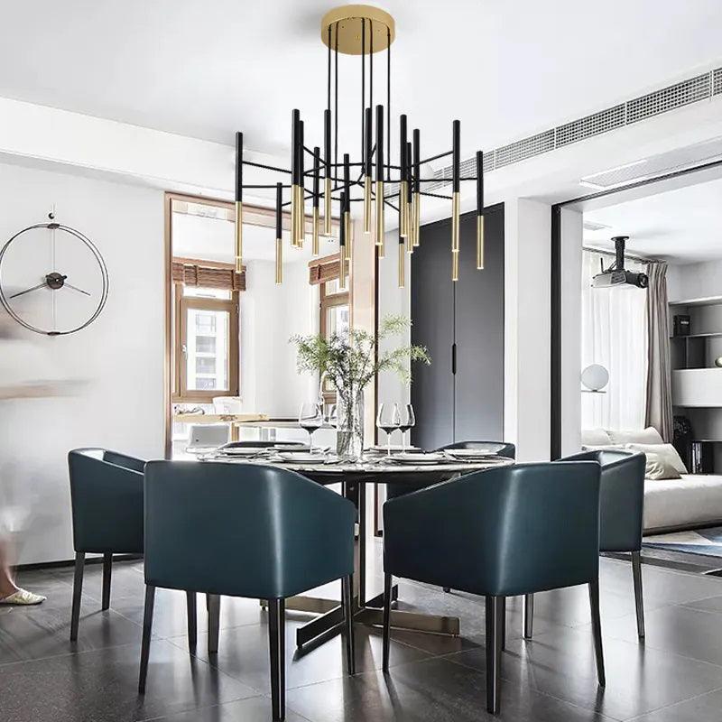 Tubular Chandelier - Blowlighting