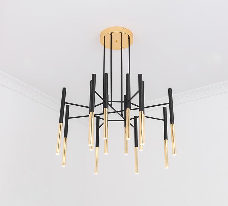 Tubular Chandelier - Blowlighting