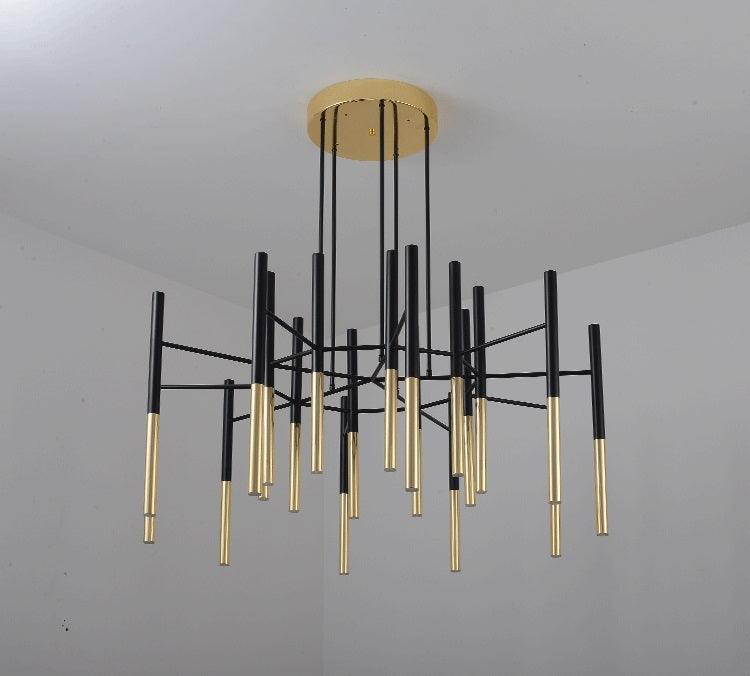 Tubular Chandelier - Blowlighting