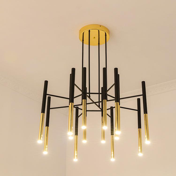Tubular Chandelier - Blowlighting