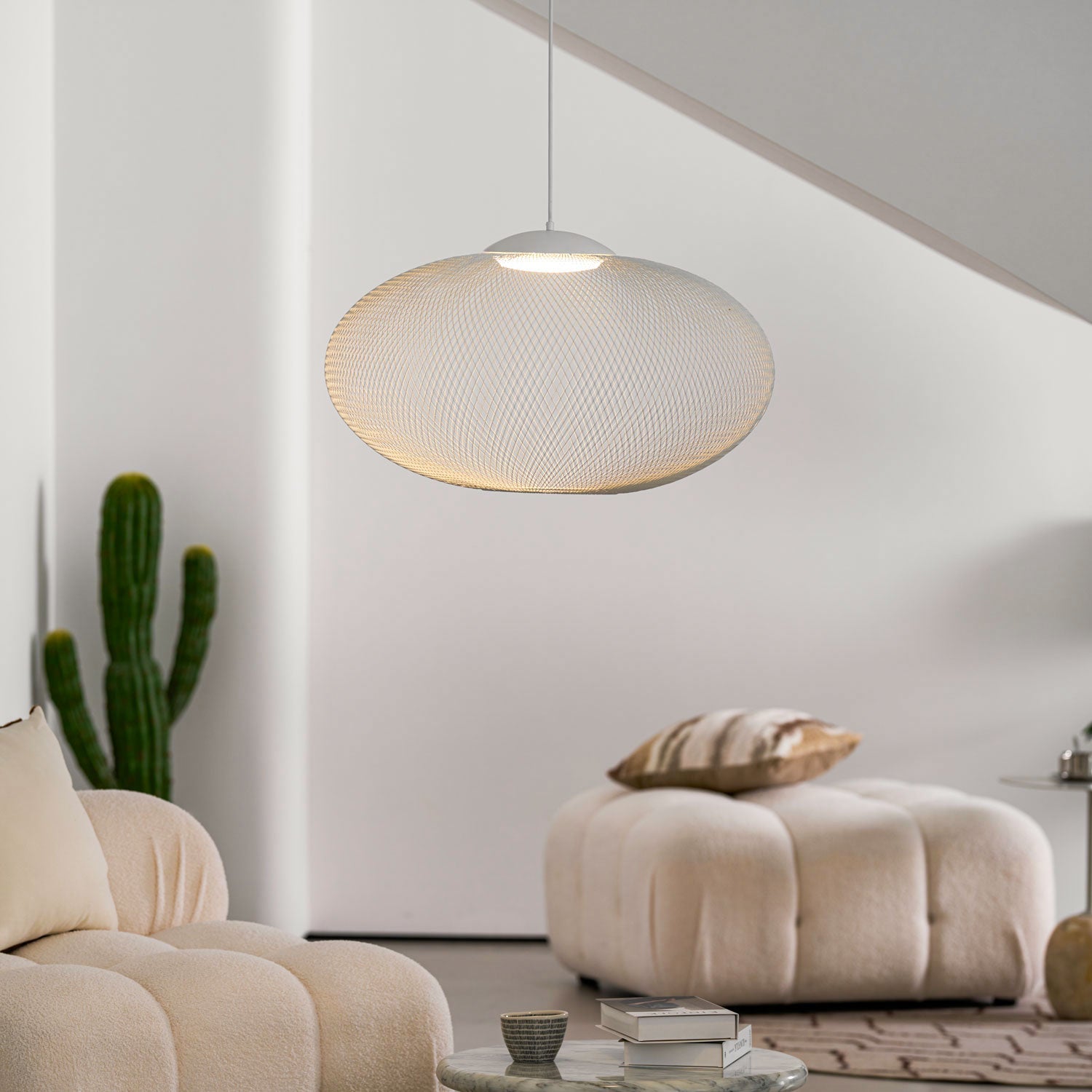Metallic Meshwork Pendant Lamp - Blowlighting