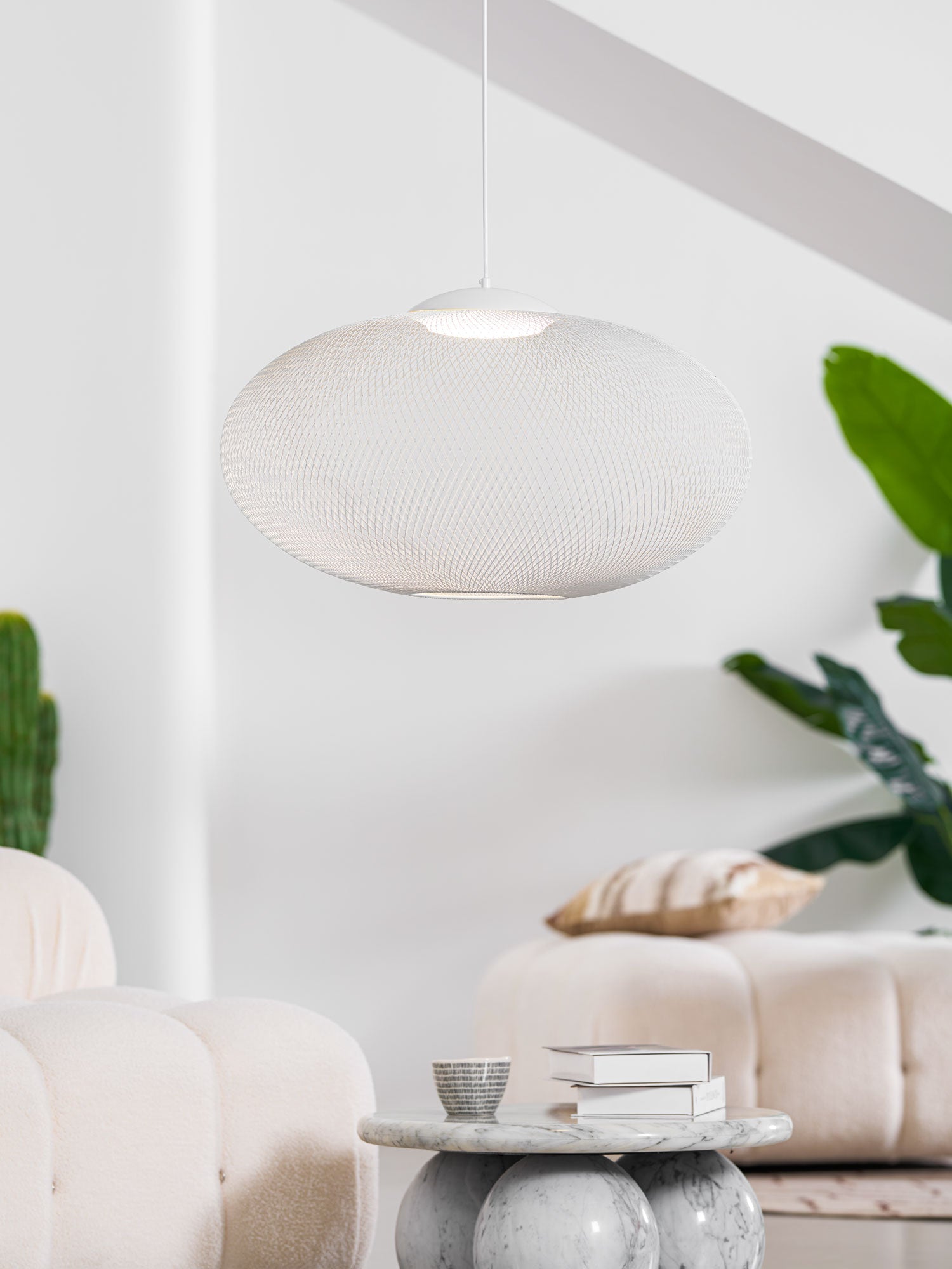 Metallic Meshwork Pendant Lamp - Blowlighting