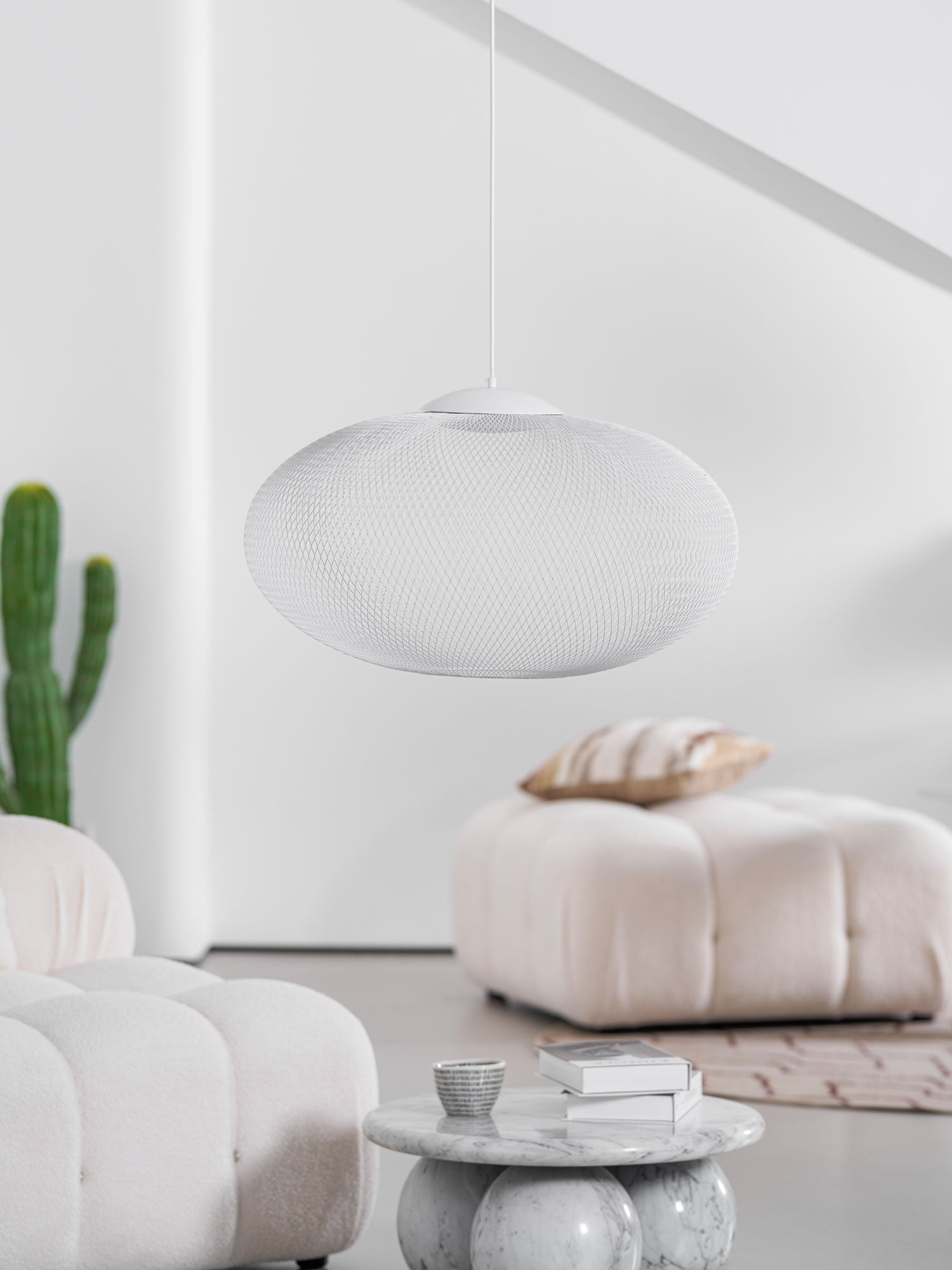 Metallic Meshwork Pendant Lamp - Blowlighting