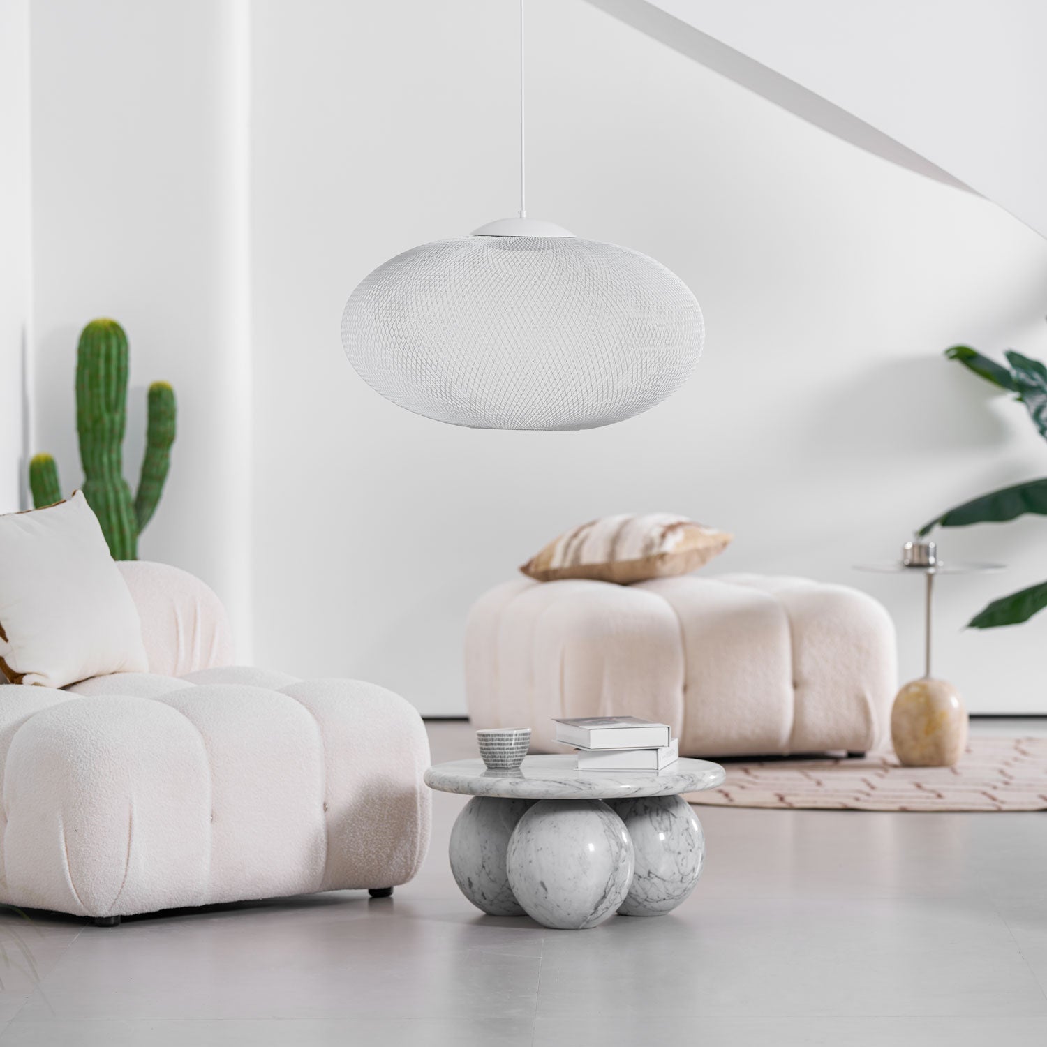 Metallic Meshwork Pendant Lamp - Blowlighting