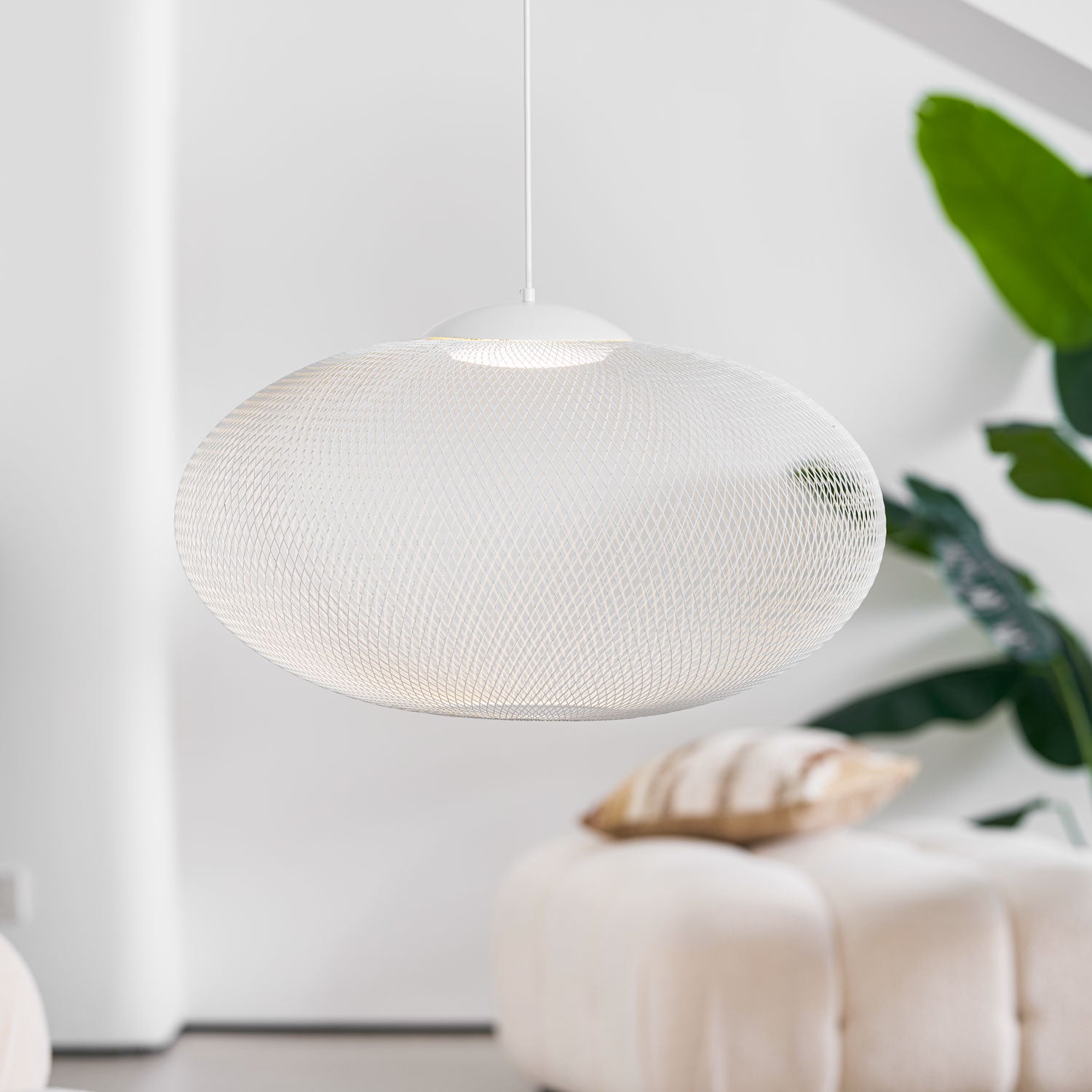 Metallic Meshwork Pendant Lamp - Blowlighting