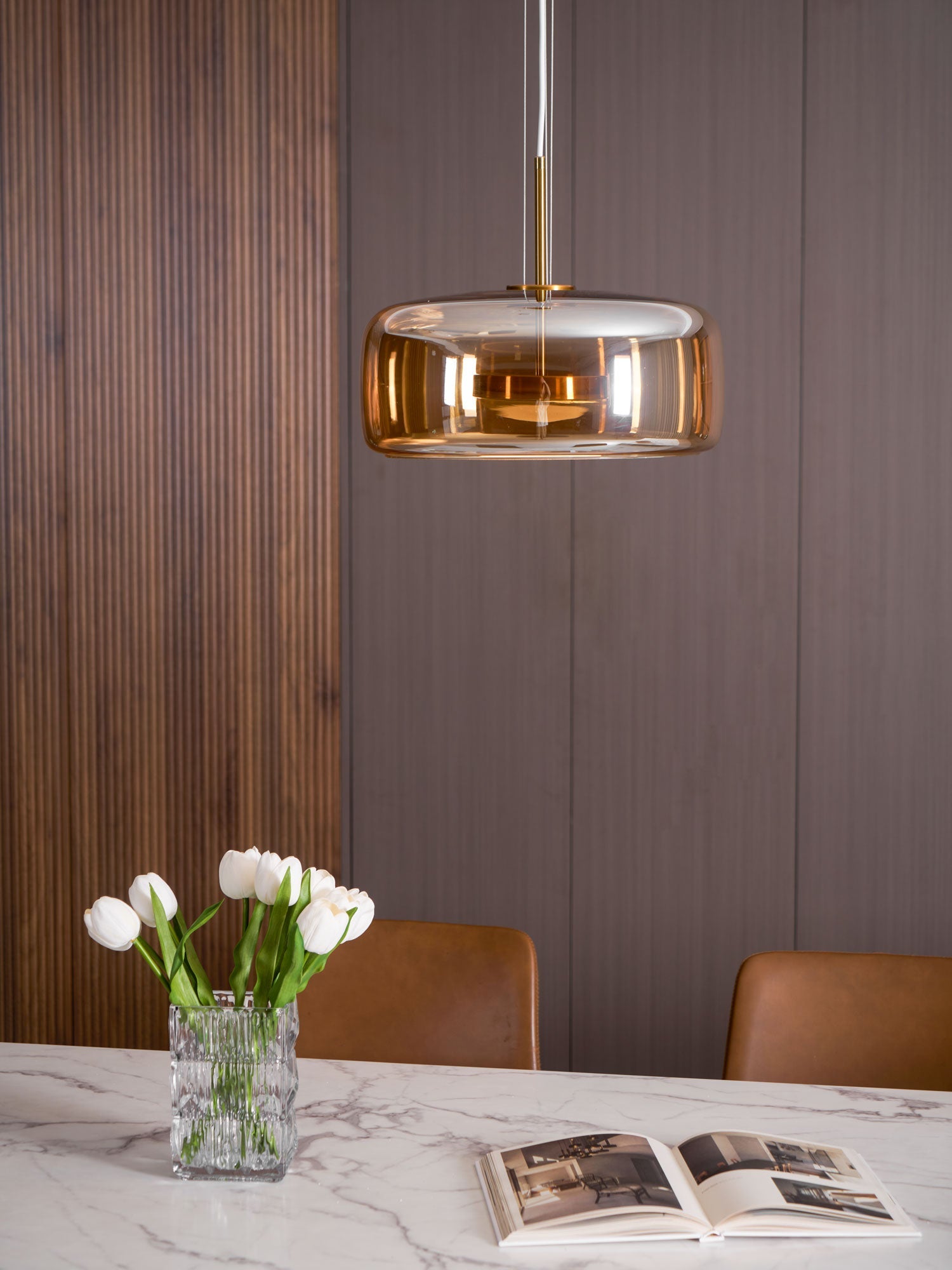 Metro Sphere Glass Pendant Lamp - Blowlighting