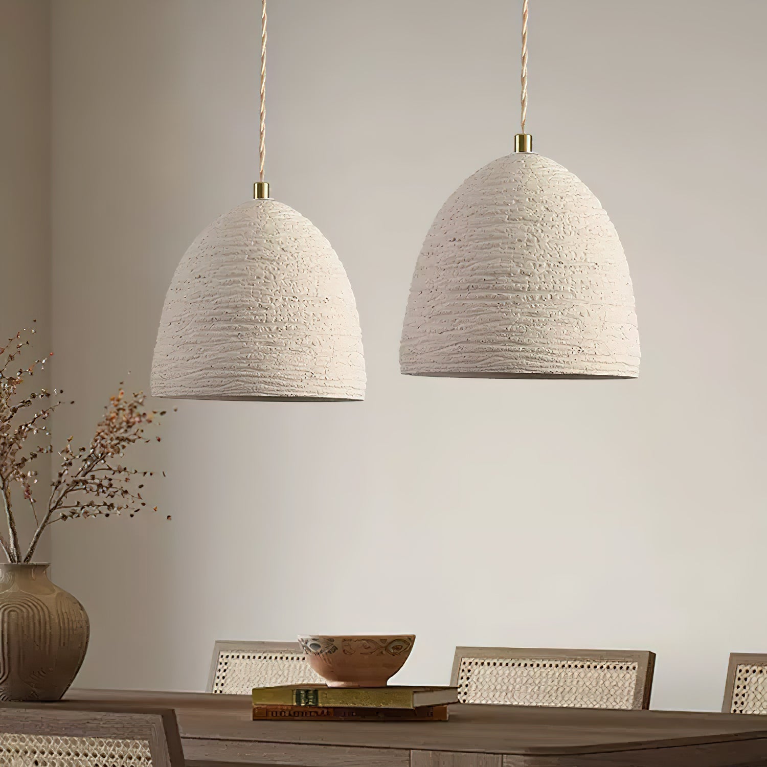 Microcement Pendant Lamp - Blowlighting