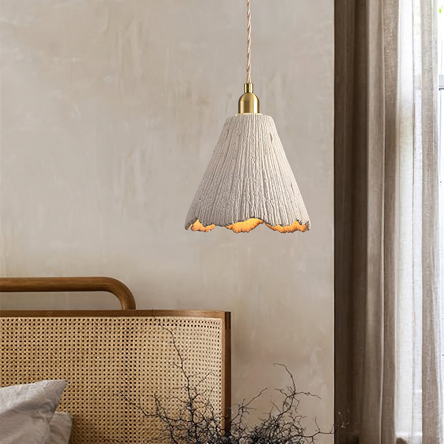 Microcement Pendant Lamp - Blowlighting