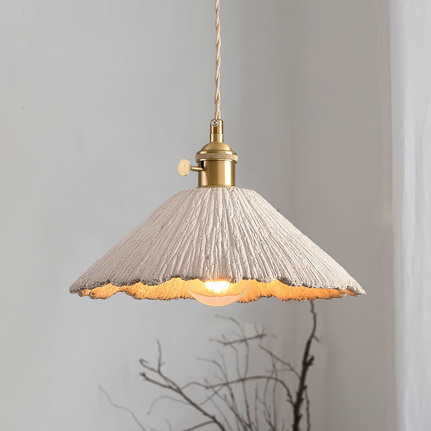 Microcement Pendant Lamp - Blowlighting