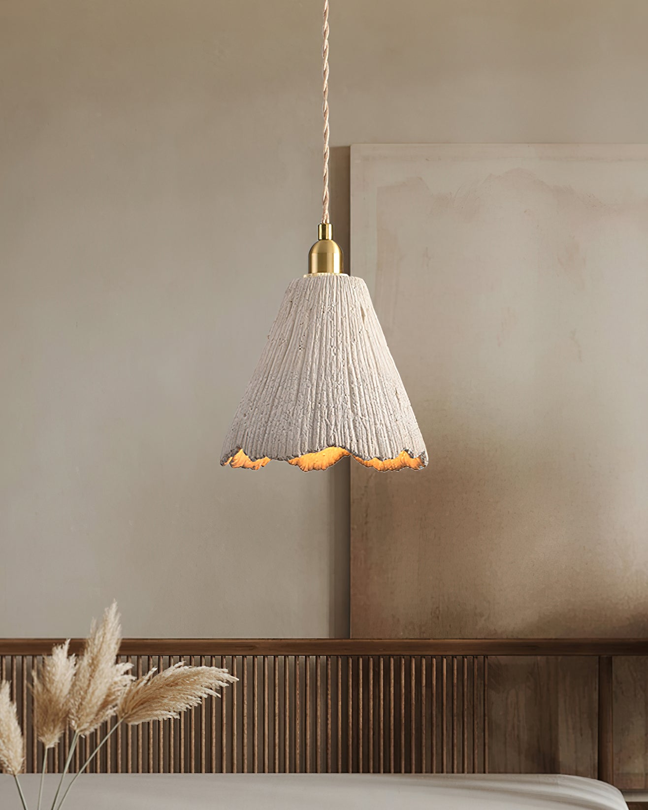 Microcement Pendant Lamp - Blowlighting