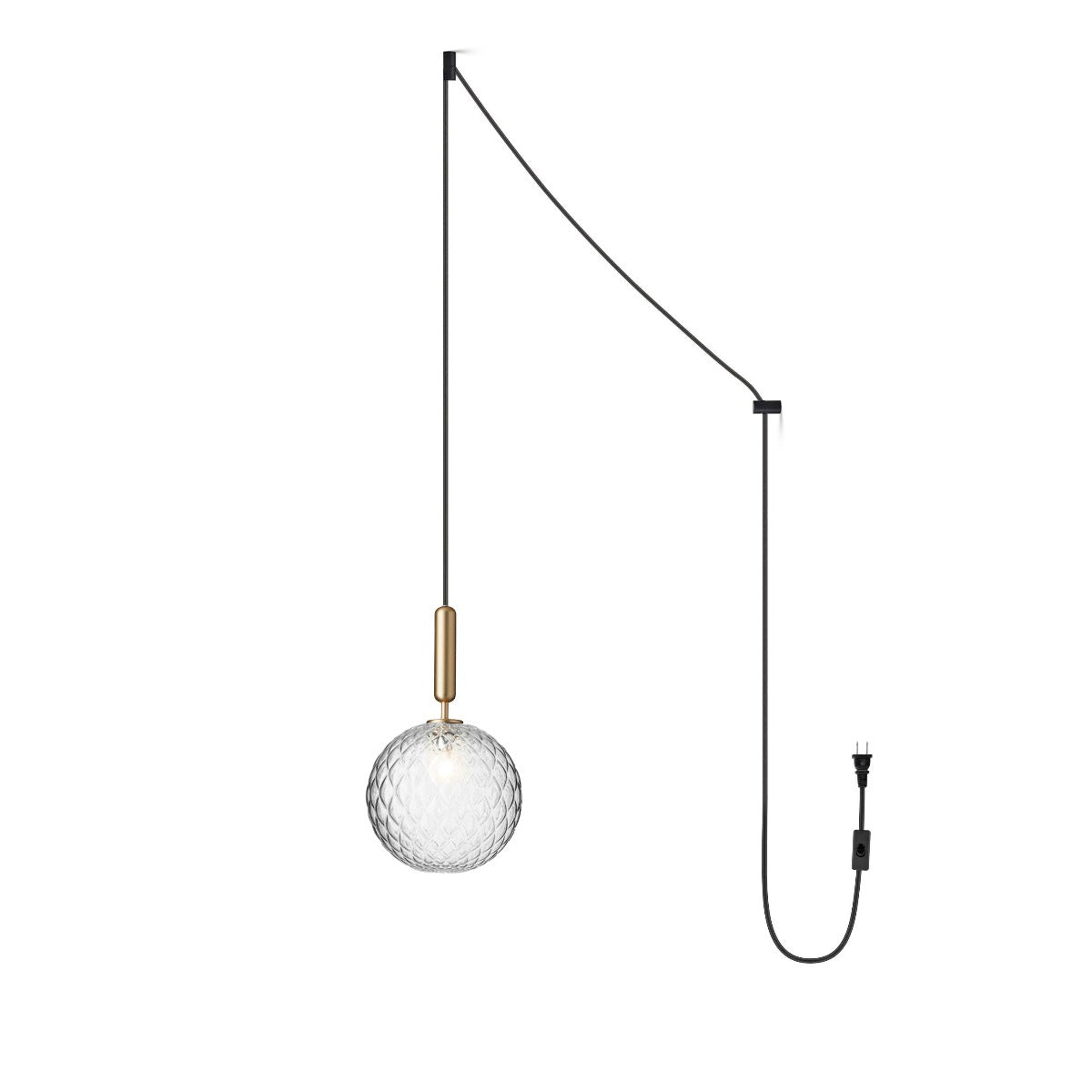 Elysian Glow Pendant Swag Light - Blowlighting