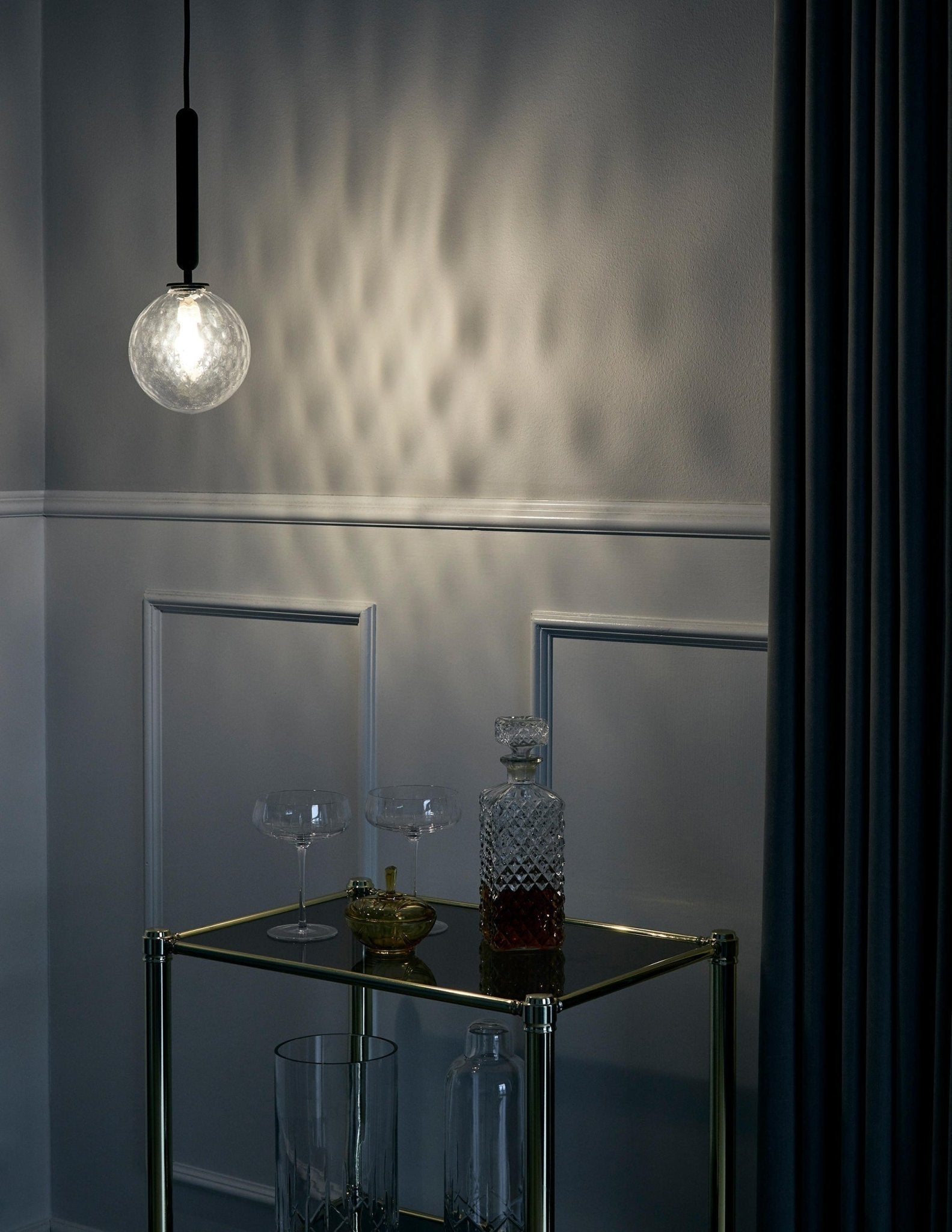 Elysian Glow Pendant Swag Light - Blowlighting