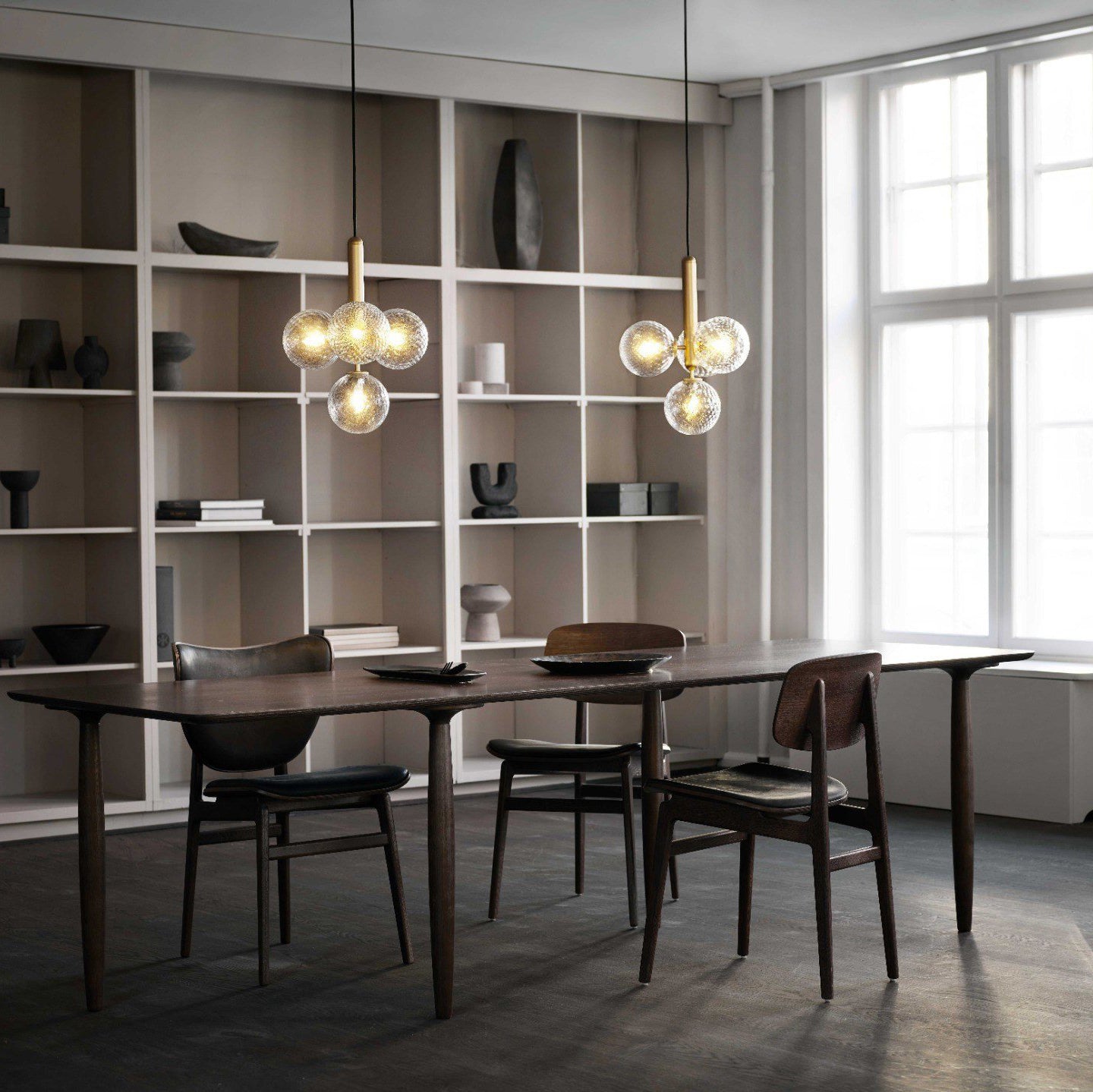 Elysian Glow Pendant Swag Light - Blowlighting