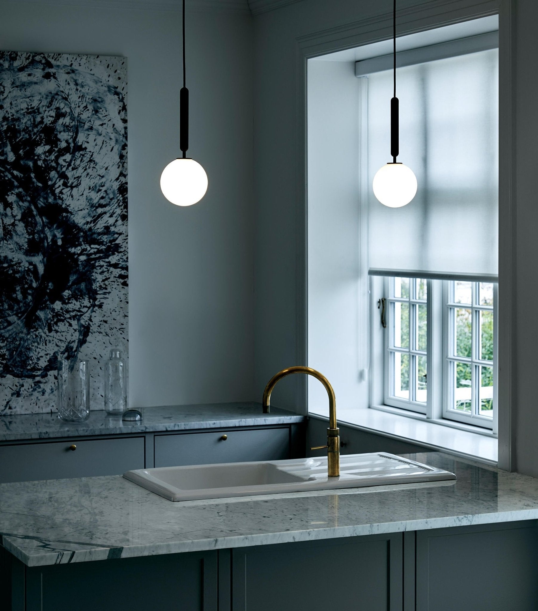 Elysian Glow Pendant Swag Light - Blowlighting