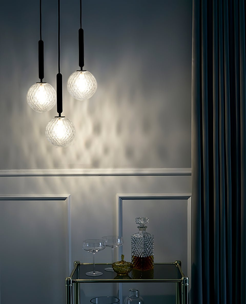 Elysian Glow Pendant Swag Light - Blowlighting