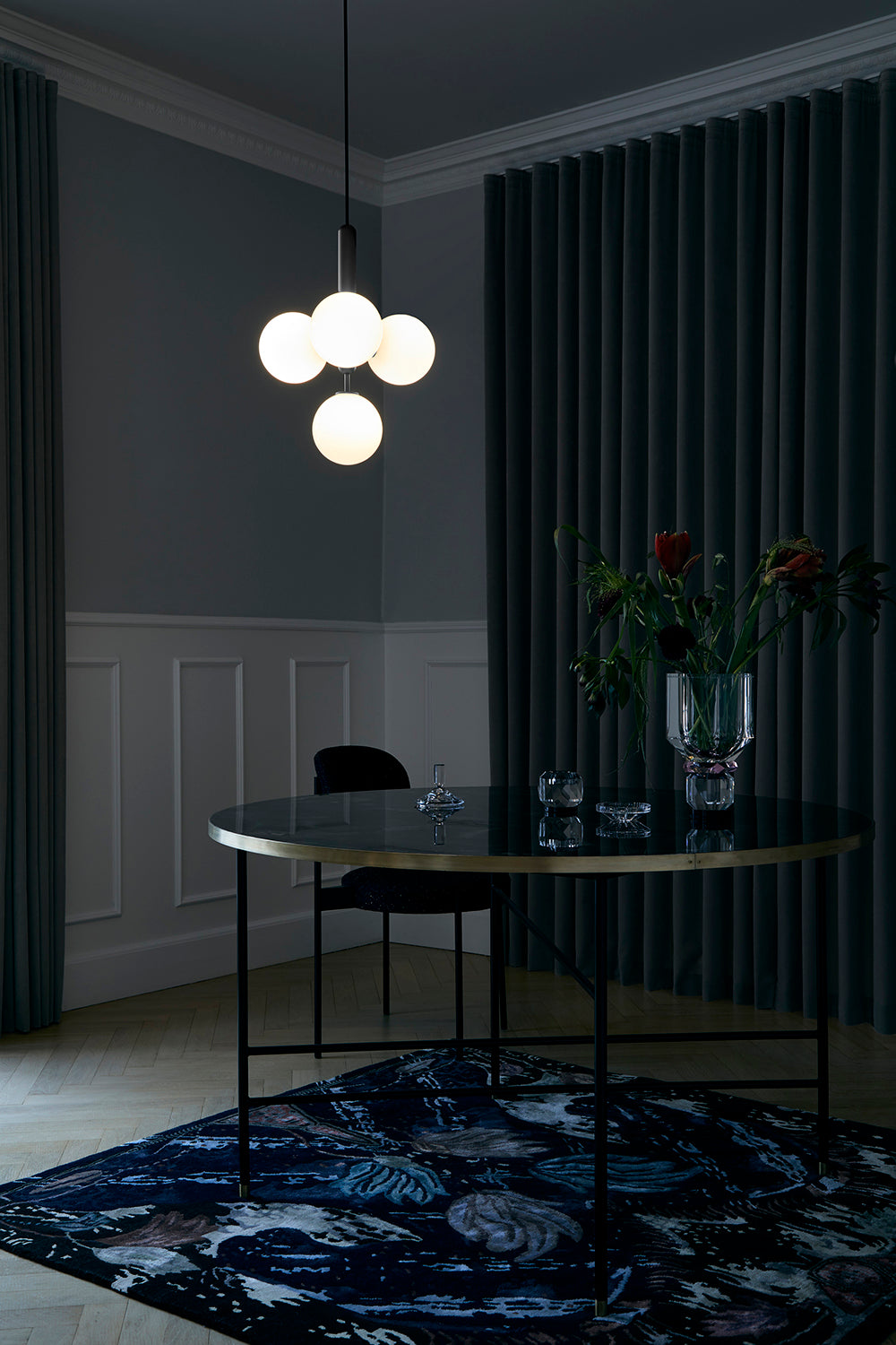 Elysian Glow Pendant Swag Light - Blowlighting