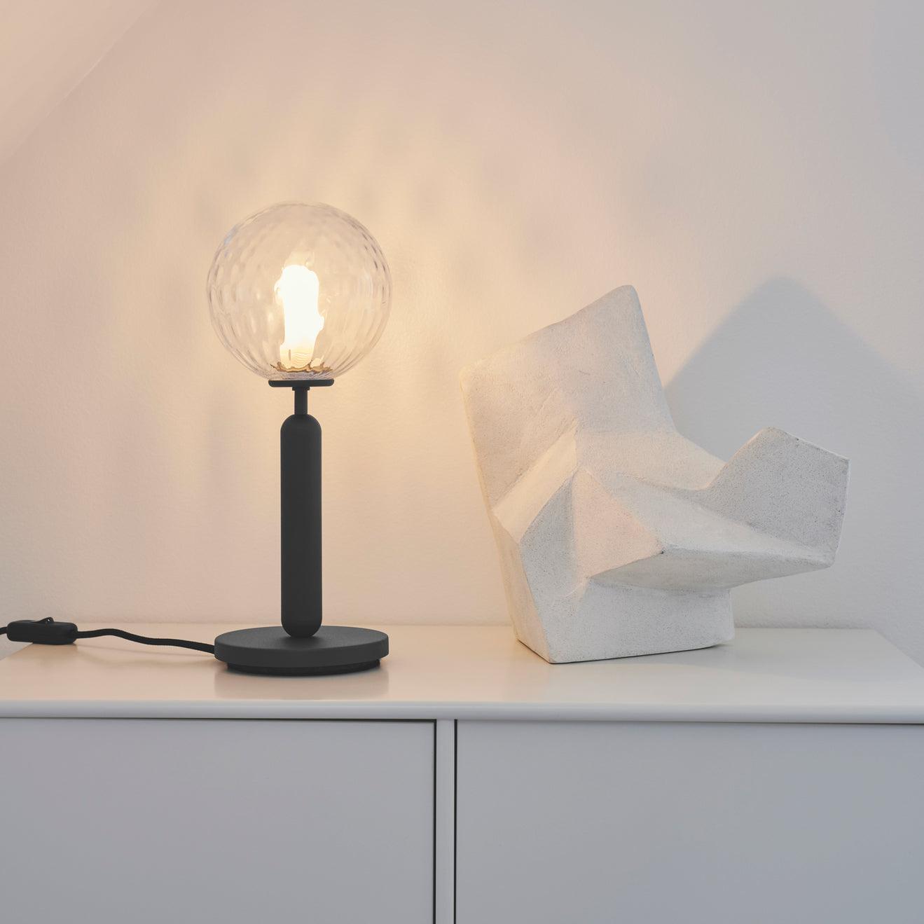 Noah Minimalist Glass Table Lamp - Blowlighting
